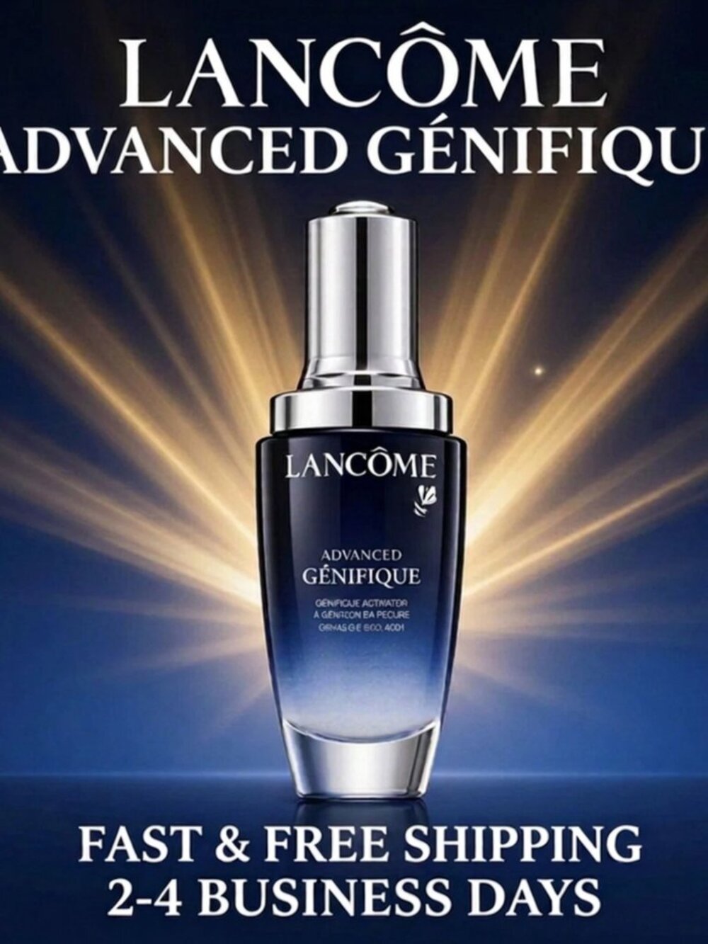 Lancome Advanced Genifique Youth Activating Serum 100ml 3.38oz New Sealed